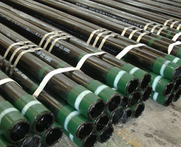 Packed API 5L ERW Pipes in Pipe Factory