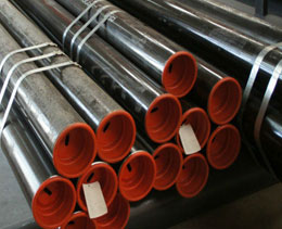 Packed ASTM ERW Steel Pipes in Pipe Factory