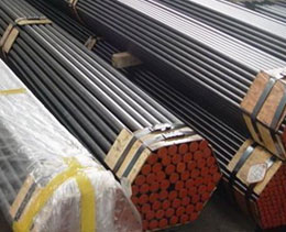 Packed ASTM Steel Pipes in Pipe Factory