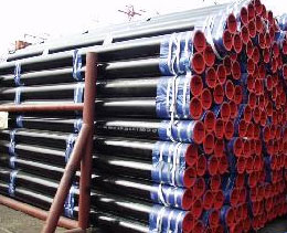 Packed ASTM Steel Pipes in Pipe Factory