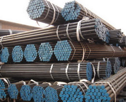 Packed ASTM A53 ERW Pipes in Pipe Factory