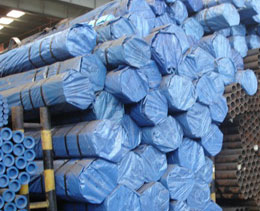 Packed Cold Drawn Steel Pipes in Pipe Factory