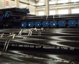 Packed Marine Steel Pipes in Pipe Factory