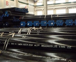 Packed Marine Steel Pipes in Pipe Factory