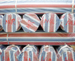 Packed Thick Wall Steel Pipes in Pipe Factory